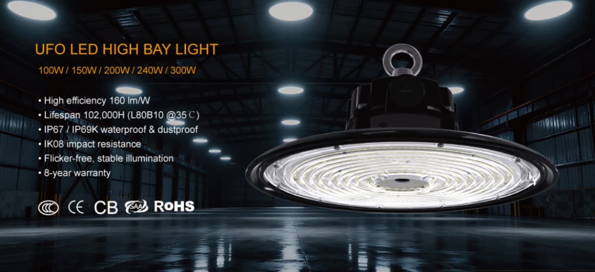 ufo high bay led lights hb01